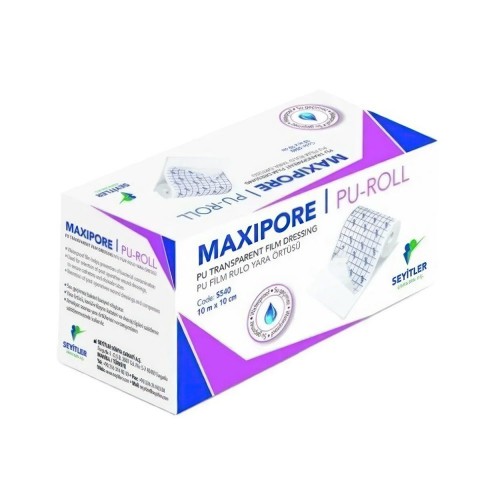 MAXIPORE DÖVME SONRASI İYİLEŞTİRİCİ FİLM SECOND SKIN 10CM x1000CM