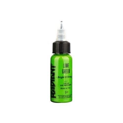 RADIANT LIME GREEN 1 OZ 30 ML YOĞUN PİGMENT DÖVME BOYASI