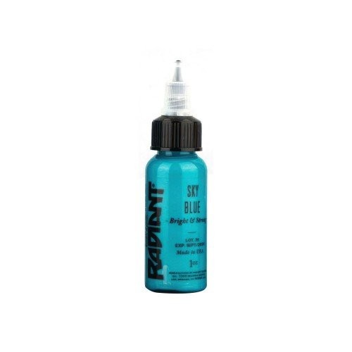 RADIANT 1 OZ 30 ML SKY BLUE YOĞUN PİGMENT DÖVME BOYASI