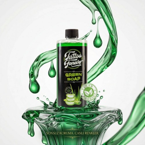 TATTOO FOREVER GREEN SOAP 400 ML 2