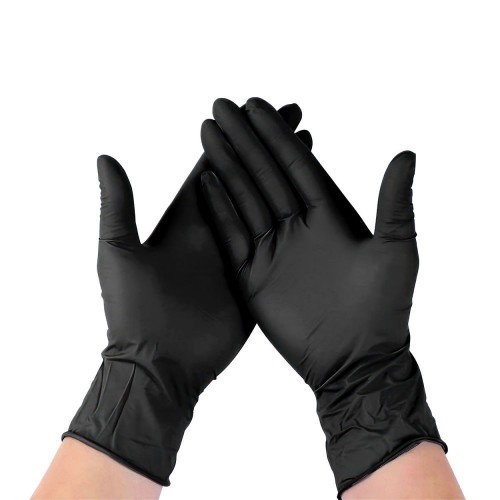 SİYAH NİTRİL ELDİVEN LARGE 100 ADET
