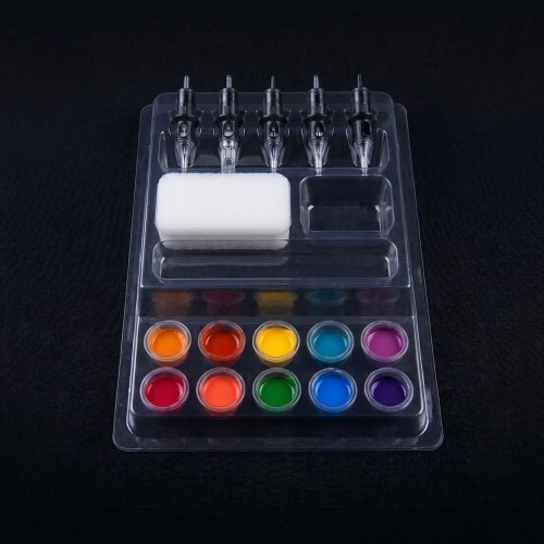 Süngerli Dövme Boya Tepsisi - Ink Tray (10’lu Paket) 2